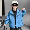 Chaqueta de Primavera y Otoño para Niños 2026 Nuevo Modelo Chaqueta Tres en Uno a Prueba de Viento para Exteriores para Niños Ropa de Moda para Niños