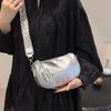 Bolso bandolera de comercio exterior para mujer 2024 nuevo estilo moda coreana costuras bolso de hombro popular este año bolso bandolera de correa ancha