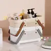 Nova Cesta de Chuveiro de Mão para Banheiro Cesta de Armazenamento de Artigos de Higiene Drenante Anti-mofo Cesta de Armazenamento de Utensílios de Piquenique
