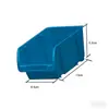 Caixas de Armazenamento Plásticas Modulares com Acessórios para Ferramentas, Gaveteiros de Parede Camadas com Múltiplos Compartimentos, Caixas de Peças em Liquidação