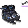 Nuevos Patines de Hielo para Hombres y Mujeres Adultos Patinaje de Velocidad Clase Principiantes Cálidos Cuchilla de Bola Patinaje Patines Reales