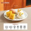 Recipiente para aquecer no micro-ondas para uso doméstico, resistente a altas temperaturas, com bandeja para cozinhar no vapor, tigela de vidro, vaporizador para aquecer pães, dispositivo de cozimento a vapor