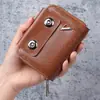Nuevo Porta Tarjetas Plegable para Hombre Transfronterizo Billetera de Doble Hebilla Gran Capacidad Organizador de Tarjetas de Moda Vendedor Caliente de AliExpress Fabricante