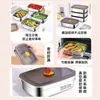 Caja de Conservación de Acero Inoxidable 304, Caja Sellada, Lonchera Micro-Vacío con Tapa, Caja de Conservación Profunda 201, Caja para Empacar Picnic