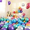 Decoración de Globo Metálico Sombra Flor Acompañante para Celebración de Boda, Arreglo de Fiesta de Cumpleaños, Escena de Reunión de Adultas de Amigas, Boda