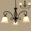 Lustre Americano Lâmpada de Sala de Estar 2019 Nova Lâmpada de Quarto Nórdico Simples Moderno Restaurante Criativo Personalizado Lâmpadas de Ferro