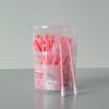100 Cucharilla para Oídos Hisopo de Algodón Dos en Uno Caja Cucharilla para Oídos Limpieza Palito de Algodón Cucharilla para Oídos Artefacto Maquillaje de Belleza Palito de Algodón