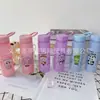 Fabricante H9930W Nuevo Exportación Impresión de Dibujos Animados Transfronterizo Libre de BPA Plástico Taza de Agua Niños Estudiante Hervidor de Agua