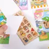 Pegatinas de Capibara Regalo para Niños Recompensa Pequeño Regalo Manual de Materiales Dibujos Animados Cultural Creativo Corte de Película Libro de Pegatinas Creativas