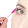 Cepillo de Pestañas de Varilla de Cristal Desechable Nylon Sólido Portátil Rizador de Pestañas Brocha de Maquillaje Comercio Exterior de Amazon