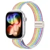 Adecuado para correa de Apple iwatch11, tipo bucle de cintura delgado, correa de reloj de nailon magnética doble, Apple Ultra3
