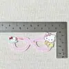 Doce Acrílico Cor de Doce Gato KT Acessórios de Presilha de Cabelo Desenho Animado Alto Valor Coração de Menina Presilha de Cabelo Decoração para Cabeça