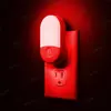 Luz Noturna Luz Vermelha 0,6W GY032 Mini Simples Regulável Sensor de Quarto e Mesa de Cabeceira Modelo Plug-in