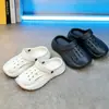 Sandálias Casuais Simples de Verão para Escritório, Sandálias para Uso Externo na Praia, Antiderrapantes, Solado Macio Eva, Chinelos Fechados