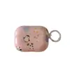 Funda Protectora de Animalitos Rosas Lindos de Dibujos Animados para Airpods 3ª Generación para Auriculares Bluetooth Inalámbricos Apple 1ª Generación Pro2