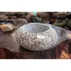 Macetas Pequeñas de Inspiración Zen, Macetas de Piedra, Macetas para Suculentas, Macetas para Juncos, Macetas para Hierba del Dinero, Macetas de Piedra Natural para Acuarios, Macetas Creativas para Narcisos