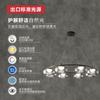 [Colorido] Lámpara de Araña Moderna de Lujo Ligero para Sala de Estar, Diseño Nórdico Minimalista, Todo Cobre, Lámpara de Comedor, Viento Silencioso, Lámpara de Mesa de Bar