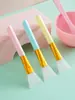 Set de Tazón y Cuchara de Belleza para Mascarilla de Spa, Tazón para Mascarilla de Barro Limpiadora de Maquillaje y Herramientas de Pincel