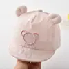 Boné de beisebol para bebê chapéu para idade jovem primavera e outono fofo super fofo masculino e feminino bebê Chapéu de pico de outono recém-nascido recém-nascido