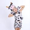 Ropa de animal de manga corta ropa de festival Día del Niño ropa de actuación para adultos actuación escénica de jardín de infancia dibujos animados