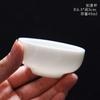 Gordura de ovelha jade Dehua porcelana branca xícara de chá pequena Xícara de Mestre xícara de chá de cerâmica doméstico para fazer chá xícara de chá kung fu Xícara Única Venda por Atacado