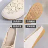 Zapatos de Verano Estilo Coreano para Mujer, Malla de Encaje Ultrasuave, Slip-On para Mujeres Embarazadas, Zapatos Casuales Populares tipo "Lazy" para Uso Diario