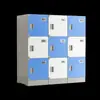 Gabinete de Mochilas Escolares de Plástico ABS para Estudiantes, Gabinete de Almacenamiento Combinado para Salón de Clases Escolar, Gabinete de Almacenamiento Colorido con Cerradura Independiente para Clase
