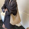 Bolso de Gamuza para Mujer Gran Capacidad 2025 Nuevo Otoño e Invierno Casual Bolso de Hombro Axila Bolso Tote de Alta Gama para Viajes Diarios