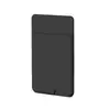 En Stock Soporte para Tarjetas de Teléfono de Silicona 3m Adhesivo Trasero Ranura para Tarjeta Estuche para Tarjetas de Teléfono Cartera de Tarjetas de Teléfono Conveniente para Viajes