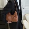 Bolso informal de estilo occidental, novedad de invierno de 2024, bolso sencillo de moda para mujer, bolso de hombro informal de estilo coreano.
