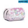 Estuche para Lápices Plegable de Gran Capacidad de Doble Capa con Estampado Perimetral Nuevo Sanrio Meruti Estuche de Papelería para Niños
