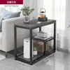 Mesa lateral de sofá com sensação de luxo leve e de alta qualidade, armário lateral para sala de estar, mesa lateral, modelo novo 2025 simples e moderno, mesa para uso doméstico, mesinha de centro