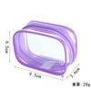 Bolsa Cuadrada Pequeña Nueva de 9.5 cm para Sacar al Bebé, Conveniente Bolsa Transparente para Bebé, Bolsa de Almacenamiento para Exhibición de Muñecos de Algodón a Prueba de Polvo