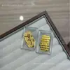 Adesivo de Telefone Ouro Puro 999 2mg Shuibei Adesivo Popular Dourado para Traseira de Telefone Loja de Ouro Transmissão ao Vivo Pequenos Presentes Físicos Varejo