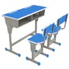 Mesas e Cadeiras de Sala de Aula para Alunos do Ensino Fundamental e Médio, Salas de Aula, Escolas, Assento Individual e Duplo, Treinamento, Reforço Escolar, Cursinhos, Mesas de Estudo Domésticas, Fabricantes