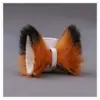 Dropshipping Acessórios de Cabeça Lolita Presilhas de Orelha de Animal de Pelúcia Presilha Lateral de Orelha de Gato Acessórios de Cabelo Presilha de Cabelo de Orelha de Raposa Combinação de Cores