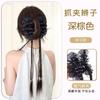 Trenzas Postizas para Mujer, Nuevo Clip de Peluca Estilo Chino, Trenza Retorcida de Encaje, Cola de Caballo Baja, Accesorios para el Cabello de Trenza Larga, Cola de Caballo Trenzada Postiza