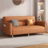 Sofá-cama pequeno apartamento quarto aluguel sala de estar sofá preguiçoso apartamento tecido estilo celebridade da internet tecido sofá dobrável