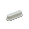 Em estoque Silicone T-shaped Plug Washpia Long Oval Overflow Washbasin Plug Banheira Bloqueio Plug Silicone Plug