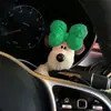 Acessórios de carro fofos no atacado: figura de cachorro de pelúcia para limpadores de para-brisa, itens de decoração interna de carro