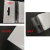 Venta Directa de Fábrica Bolsa con Orificio para Colgar Bolsa con Clip Opp Bolsa Autoadhesiva Bolsa de Plástico para Empaque de Joyería Bolsa Transparente Autoadhesiva Opp Personalización