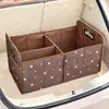 Caja de almacenamiento para maletero de coche grande y multifuncional hecha de tela Oxford, caja de almacenamiento plegable para artículos varios