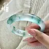 Pulsera de Hielo de Alta Calidad al por Mayor del Fabricante, Pulsera de Jade Tipo Hielo, Pulsera de Jade con Flores Flotantes, Pulsera de Jade de Cuarcita