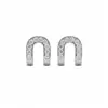 Aretes asimétricos de lunares con doble capa y goteo de aceite, simples y elegantes, versátiles para el uso diario, lujo ligero con un toque de alta gama, aretes al por mayor