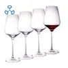 Copa de Vino Tinto Bordeaux de Cristal sin Plomo de Alta Transparencia, Soplado a Mano, Hecha a Medida de Gama Alta, Estilo Europeo, Adecuada para Uso Británico y Americano