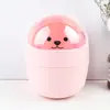 Lixeira de Mesa Alta Cor Mini Fofa Pote com Tampa Balde de Armazenamento de Lixo de Mesa tamanho pequeno Caixa de Armazenamento de Sacos de Lixo