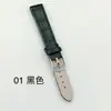 Correa de Reloj Fina con Patrón de Bambú de Imitación de Cuero al por Mayor Correa de Reloj Impermeable de Cuero con Patrón de Cocodrilo Correa de Cuero para Reloj Unisex