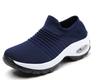 Comercio Electrónico Transfronterizo Zapatos de Mujer Talla Grande Amortiguación de Aire Tejido Volador Zapatos Deportivos Zapatos para Cubrir el Pie Comercio Exterior Zapatos Casuales Zapatos Tipo Calcetín Comercio Exterior