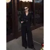 Outono 2026 Novas Blusas Slim-Fit Calças de Perna Larga Femininas Looks de Moda Elegantes e Estilosos Transmissão ao Vivo e Distribuição