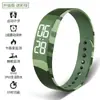 Pulsera Electrónica Multifuncional de Temporización Reloj Despertador Simple para Estudiantes de Secundaria Estudiante Varón Medidor de Vibración Movimiento Silencioso